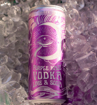 Purple Haze Vodka Lime and Soda - 12pk