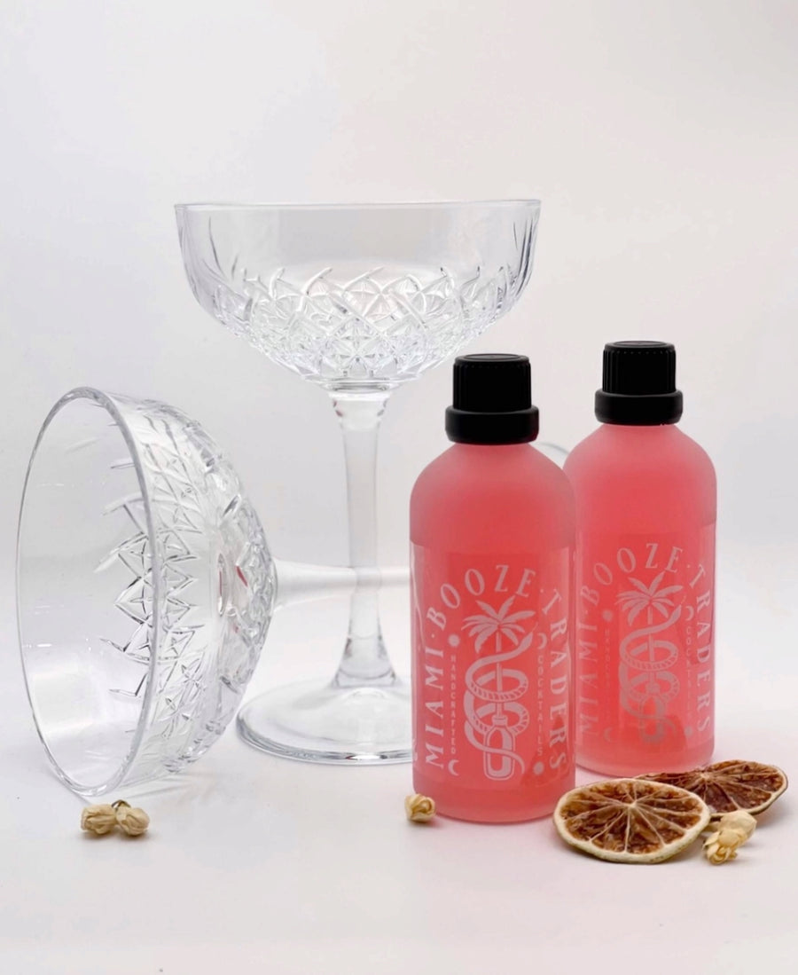 Strawberry Fields x Coupe Glass Gift Pack